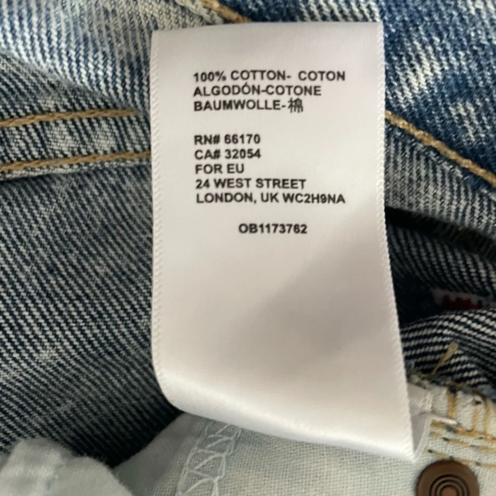 Urban Outfitters BDG Acid Wash Slim Straight Jeans, 26 - Picture 7 of 9